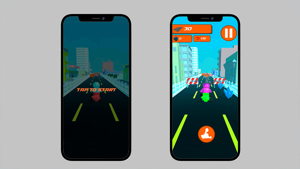 KrazyRoad screenshot