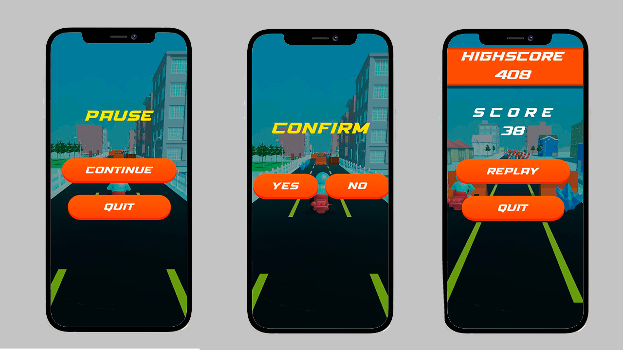 KrazyRoad screenshot