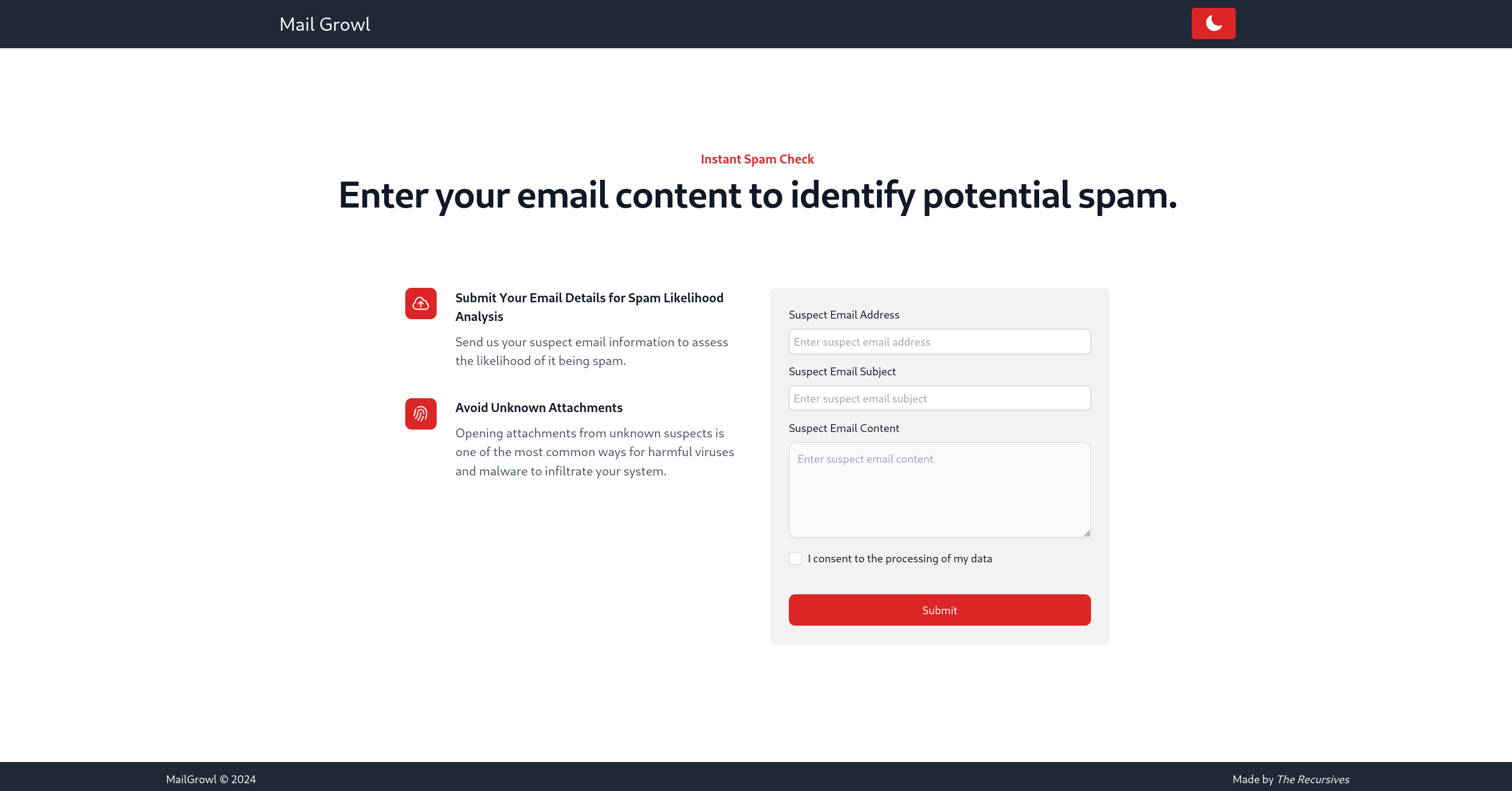 Mail Growl screenshot